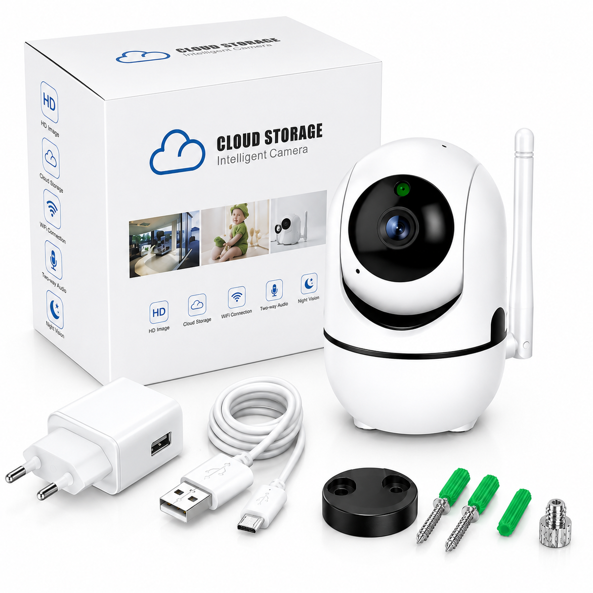 3u1 Smart Bebi Kamera
